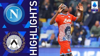 Napoli 2-1 Udinese | Osimhen rimonta l’Udinese | Serie A TIM 2021/22