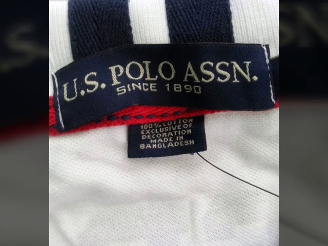 Fake vs Real U.S POLO ASSN. T shirt 