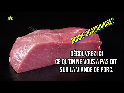 Vidéo: Bœuf, Poulet Et Porc: Voici Les Coupes Les Plus Saines Pour Votre Corps