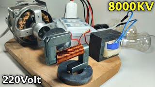 New Most Powerful Electric Generator 220V Use Coper Wire And Magnet