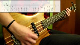 Video thumbnail of "AC/DC - High Voltage (Bass Cover) (Play Along Tabs In Video)"