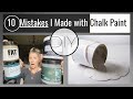 10 Mistakes I Made with Chalk Paint: Chalk Paint 101 Questions and Answers: Episode 11