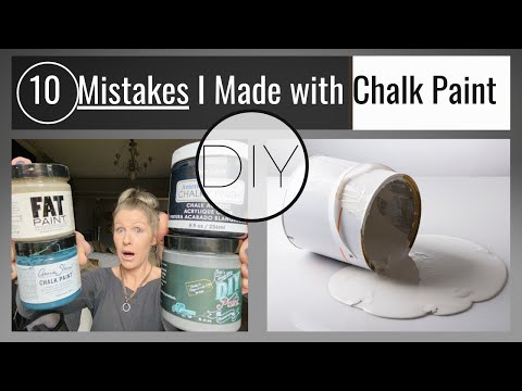 10 λάθη που έκανα με Chalk Paint: Chalk Paint 101 Ερωτήσεις και απαντήσεις: Επεισόδιο 11