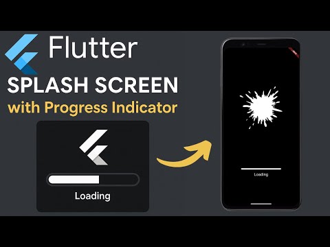 Flutter Splash Screen with Progress Indicator | Step-by-Step Complete Tutorial (2025)