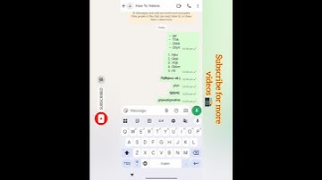 How to change whatsapp fonts #howto #whatsapp #fonts