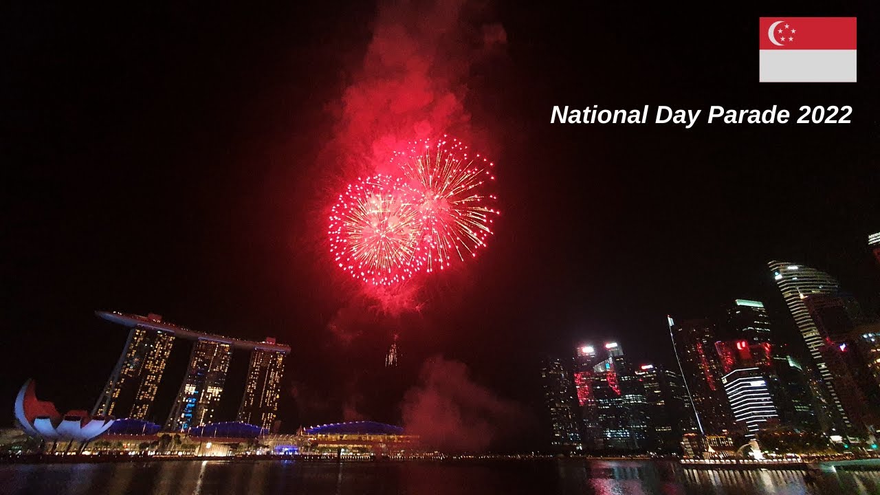 Singapore National Day Parade 2022 Fireworks