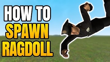 GMod - How To Spawn Ragdolls | How To Find Installed Mod Ragdolls in Garry