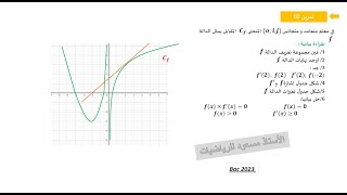 تمرين لكيفية الإجابة على أسئلة من خلال البيان | القراءة البيانية