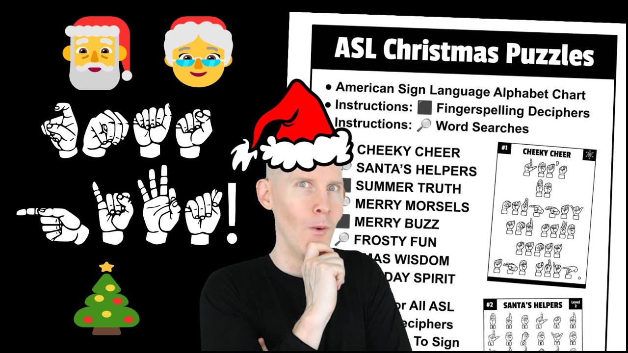 ASL Christmas Gift For You | American Sign Language For Beginners
