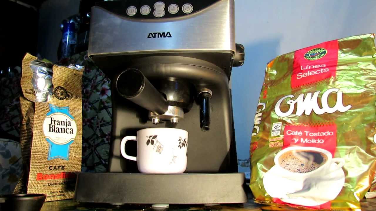 CAFETERA EXPRESS - ATMA - ESPRESSO COFFEE - YouTube
