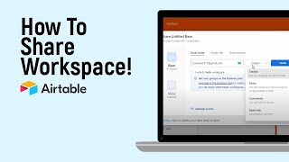 How to Share Workspace on Airtable [easy]