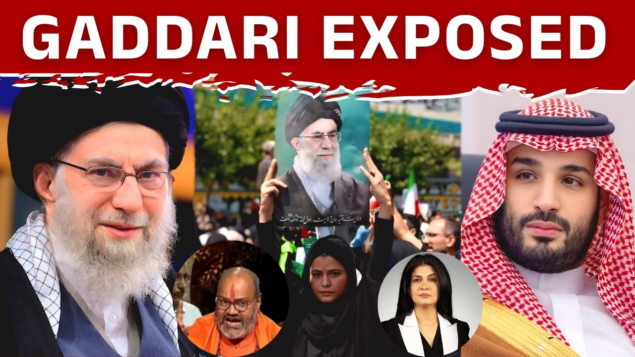 Ali Khamenai | Protest Against Israel America | Media Exposed | Dhruv Rathee | Andhbhakt Exposed