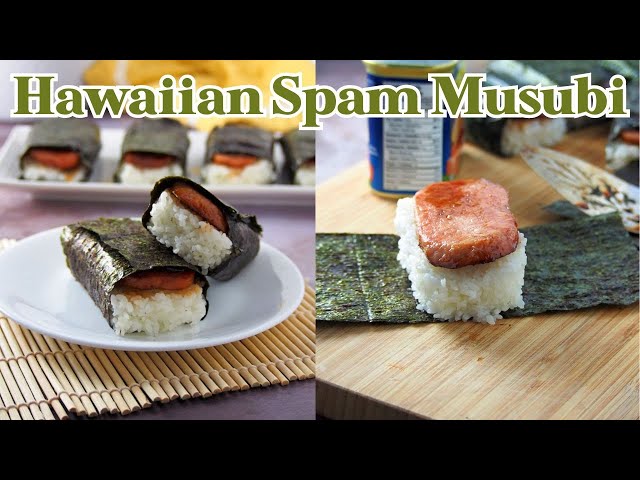 Easy & Simple Spam Musubi - Christie at Home