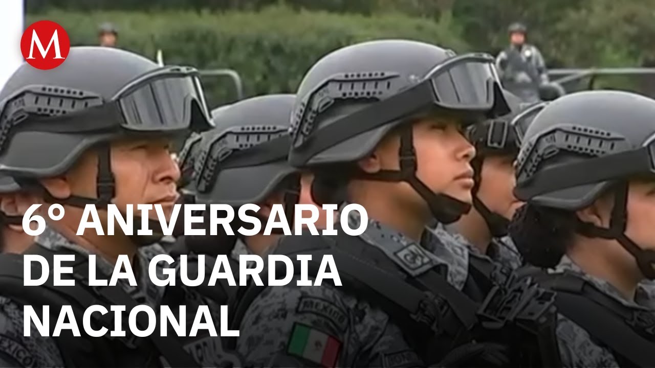 Claudia Sheinbaum preside el sexto aniversario de la Guardia Nacional ...