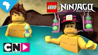 Ninjago | The Sacred Hot Tub | Cartoon Network Africa