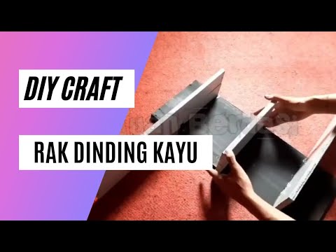  Rak  dinding  kayu  bekas hiasan dinding  YouTube