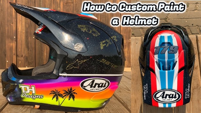 Bring On The Custom Helmet Paint, Part 2 - Motocross Feature