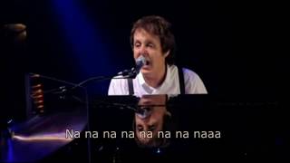 Paul McCartney - Hey Jude (Sub Español e Inglés) | New York 2009 HD