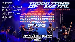 70000 TONS OF METAL 2024 Miami / Puerto Plata – LOTL Blind Guardian Dynazty Angra Nanowar of Steel