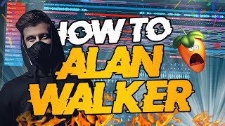 How To Make Music Like Alan Walker | FL Studio Tutorial + Free FLP