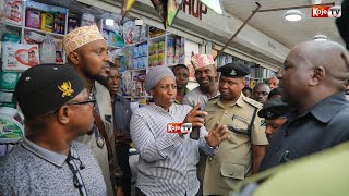 WAZIRI UMMY MWALIMU AUNDA TUME HURU YA UCHUNGUZI TUHUMA ZA SOKO LA KARIAKOO.