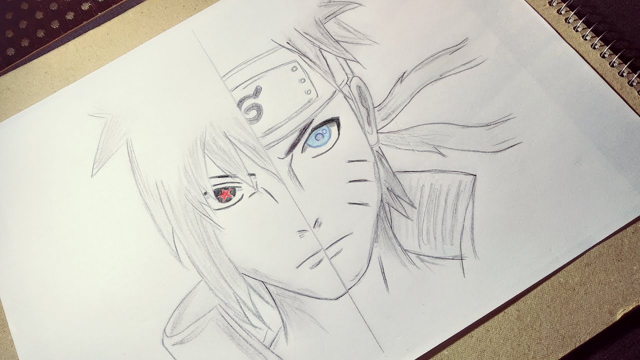 Speed Drawing SASUKE UCHIHA (Drawing Naruto Shippuden) Drawing