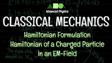 Classical Mechanics - Hamiltonian Formulation  : Hamiltonian of a Charged Particle in an EM-Field