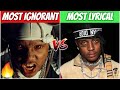 RAPPERS MOST IGNORANT SONG vs MOST LYRICAL SONG!