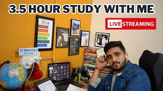 Live 3.5 Hour Study with me | Virtual Library | NEET PG | INICET | FMGE | MBBS | NEET