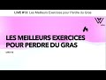 Atelier offert les meilleurs exercices pour perdre du gras