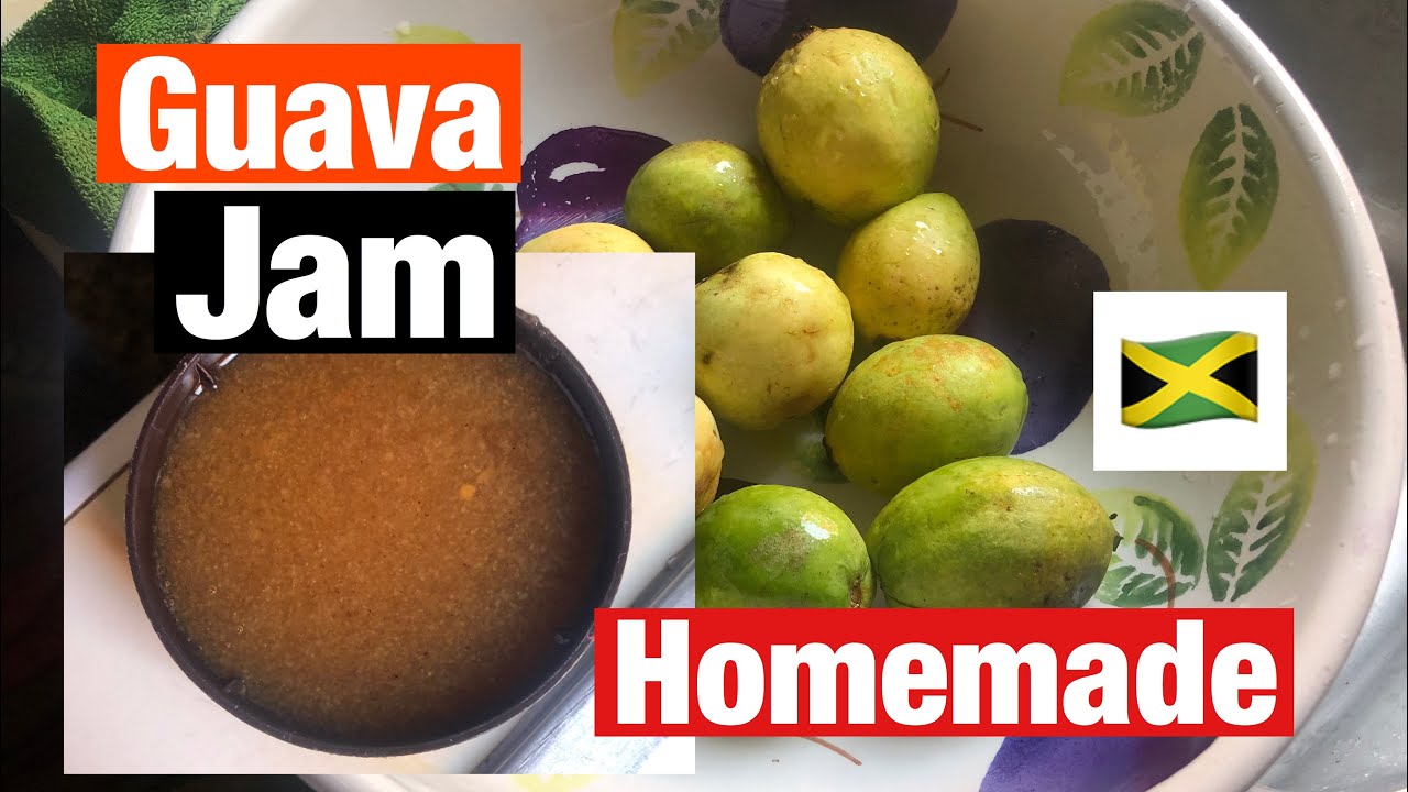 HOW TO MAKE GUAVA JAM (homemade)JAMAICAN STYLE YouTube