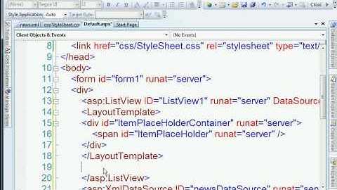 Create An Updatable News Section With ASP.NET and XML