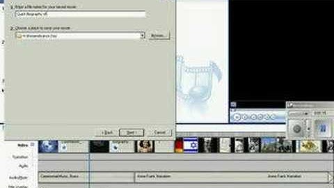 Saving Your Movie Maker File as a Movie