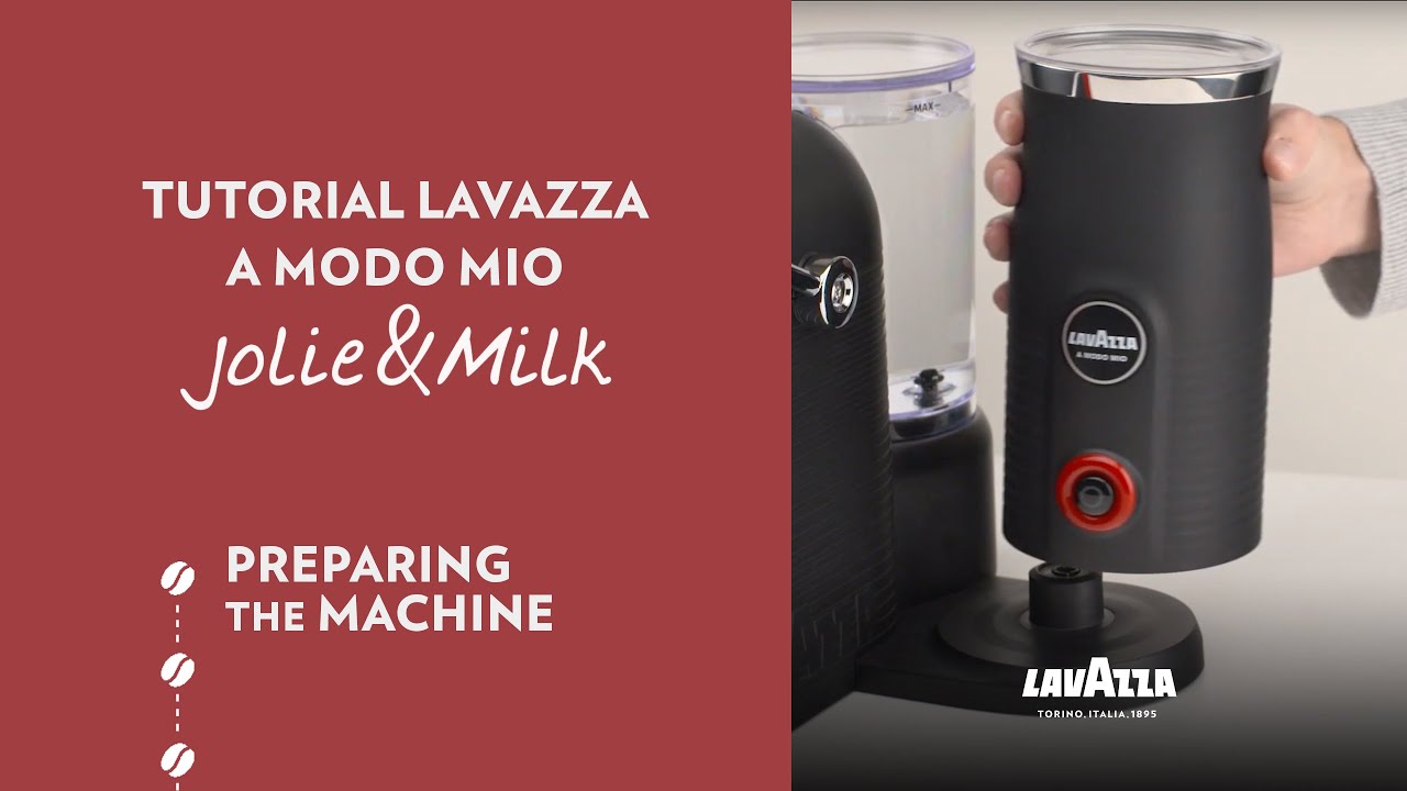 Lavazza A Modo Mio Jolie - Tutorial coffee preparation