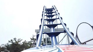 Corkscrew Front Seat POV 2023 FULL HD Cedar Point