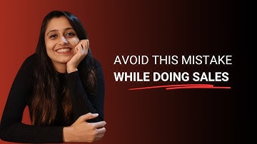 Avoid This Mistake While Doing SALES | Dhara J Rajpara | Sales Growth