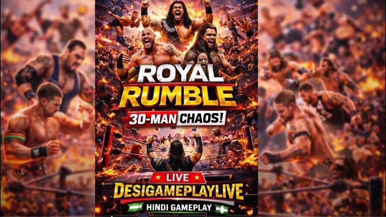 Royal Rumble Tag In WWE LIVE 🔴 Non Stop Action! Royal Rumble + Tag Team Chaos 😱 - YouTube