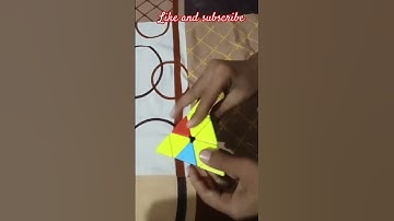 Pyraminx Cube Solve from method #shorts