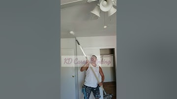 How to roll Ceilings no roller marks or streaks.