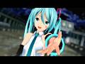 【MMD】夜に駆ける 初音ミク 【39の日】【カメラ配布】MIKU / Racing into the NIGHT