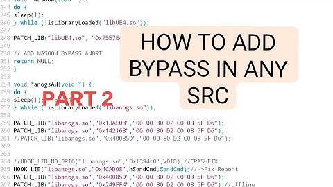 HOW TO ADD BYPASS ANY SRC 3.9.0 || BGMI KA BYPASS ADD KARO KISI BHI SRC ME KOI SA BHI 2MINUTS ME
