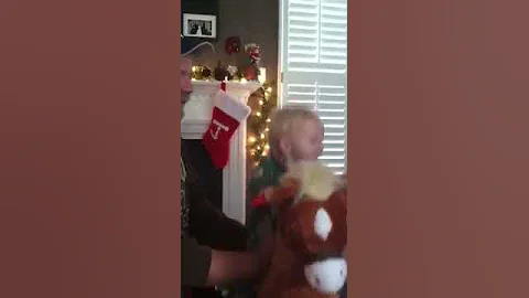 Easton on the pony