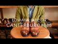 エドワードグリーン CANTERBURY【カンタベリー】バーガンディ 888ラスト サイズ6.5D【2157】