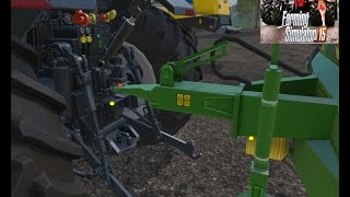 Farming Simulator 15-ручная сцепка агрегатов