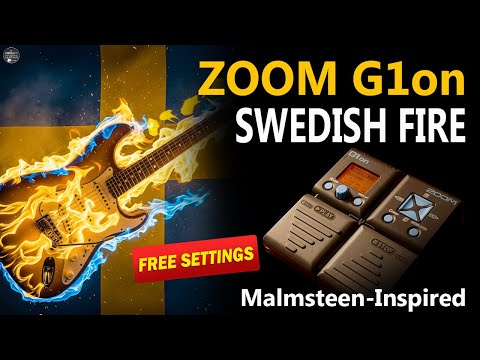 ZOOM G1on MALMSTEEN DISTORTION G1xon - Marshall Simulation.