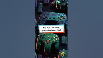 🎮 Why Did the N64 Controller Have THREE Handles? | Gaming Facts Explained #shorts  #gamers #gaming