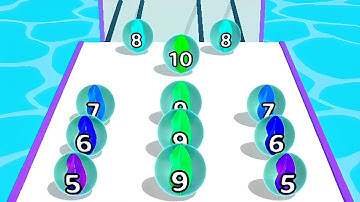 Marble Run 3D Game Color Ball Race Gameplay Android, iOS  Level ⟨1125 - 1128⟩