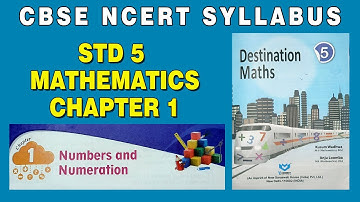 STD 5 Mathematics Unit 1 | CBSE Syllabus | Class V Chapter 1 | Numbers and Numeration | Ammoos Tips