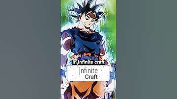 HOW TO MAKE GOKU IN INFINITE CRAFT💪🟠👊