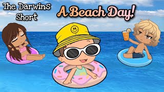 The Darwins Short | A Beach Day! | Original Gacha Club Short